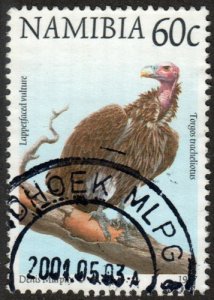 Namibia 860 - Used - 60c Lappet-faced Vulture (1997)