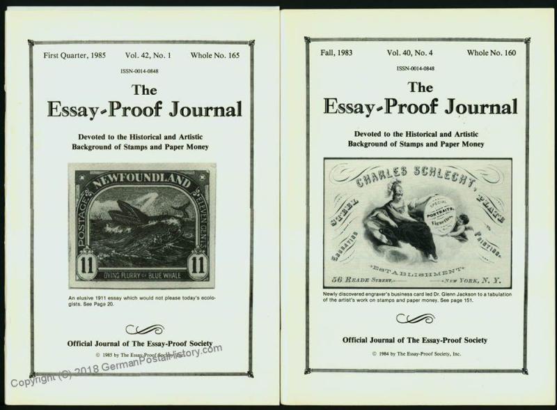 Essay-Proof Journal Lot Group of 9 Different Magazines 44701