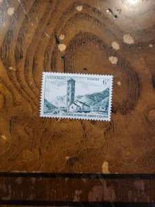 Stamps French Andorra Scott #128 nh