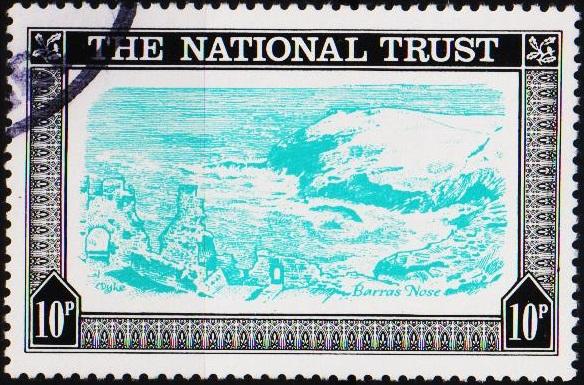 Great Britain(National Trust). Date? 10p Fine Used