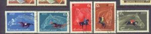 RUSSIA 3433-37 USED CTO 1968 HORSES CV $2.00