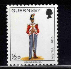 Guernsey Scott 95 MNH** Soldier in Uniform stamp