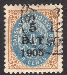 DANISH WEST INDIES SCOTT 40A