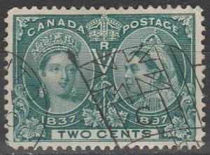 Canada #52  F-VF Used  CV $15.00  (A7440)