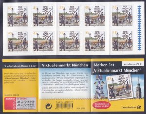 Germany 2261Ab MNH 2003 Market at Munich Self-Adhesive Complete Booklet of 10