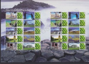 2008 Glorious Northern Ireland Smiler Sheet LS46 Face £19 Superb U/M Great Price