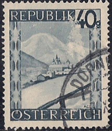 Austria #470 40 G Mariazell Styria used XF