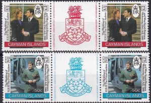 Cayman Islands #560-1  MNH  CV $3.40  (Z1357)