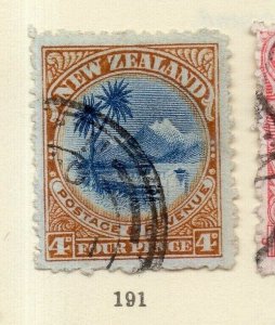 New Zealand 1902 Early Issue Fine Used 4d. NW-169851