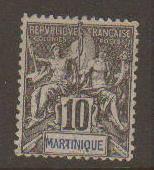 Martinique #38 Mint