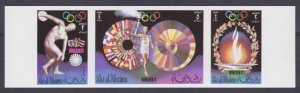 1972 Ras Al Khaimah 818b-820bstrip 1972 Olympic Games in Munich 18,00 €