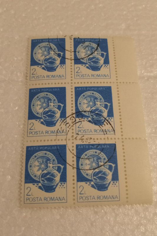 46 Posta Romana Arta Populara Stamps Pre Canceled