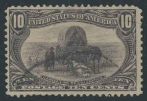 USA 290 - 10 cent Trans Miss - VF app used - crease