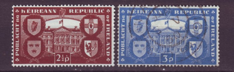 J20730 Jlstamps 1949 ireland set mnh/used #139mnh-40 leinster house