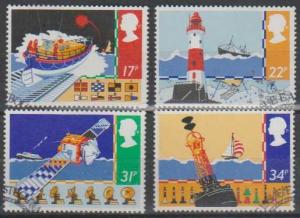 Ref:15/SG:1286/89;1985 Safety at Sea;VFU;Cat £ 3.25