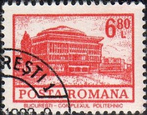 Romania 2361 - Cto - 6.80L Polytechnic Institute, Bucharest (1972) (1)