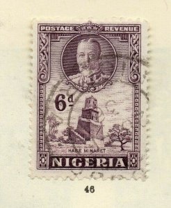 Nigeria 1930s Early Issue Fine Used 6d. NW-165585