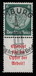 Germany Scott # 419, label A5, used, se-tenant, Mi # S125