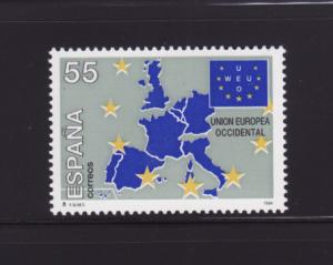 Spain 2796 Set MNH Map
