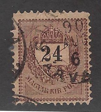 Hungary SC#44a Used F-VF SCV$112.00...Worth a Close Look!!