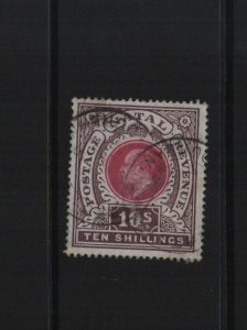 Natal 1902 SG141 Ten Shillings - used