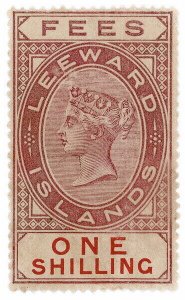 (I.B) Leeward Islands Revenue : Fees 1/-