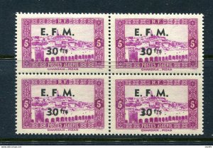 Algeria Â 1943 Sc 82 note Ovprt E.F.M. 30frs MNH  12538