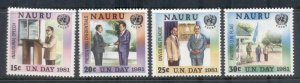 Nauru 1981 UN Day MUH
