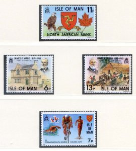 1978 Isle of Man SG139/142 Anniversaries and Events Set Unmounted Mint