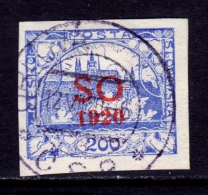 Eastern Silesia - Scott #16 - Used - SCV $2.00