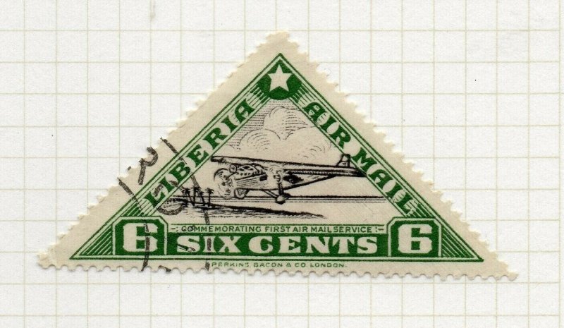 Liberia 1936 Early Issue Fine Used 6c. NW-175019