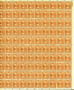 U.S. #805 MINT SHEET OF 100 OG NH