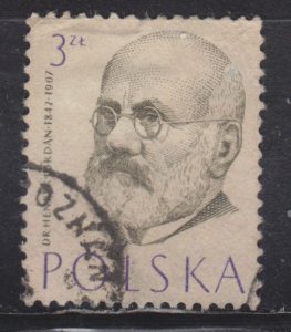 Poland 776 Dr. Henryk Jordan 1957