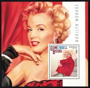 MARILYN MONROE - complete sets MNH on 8 scans