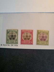 Stamps Bermuda 28-30 hinged