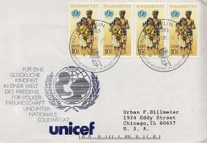 Germany D.D.R., First Day Cover, United Nations Related