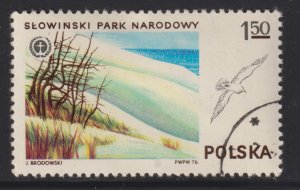 Poland 2161 Slowinski Park and Sea Gull 1976