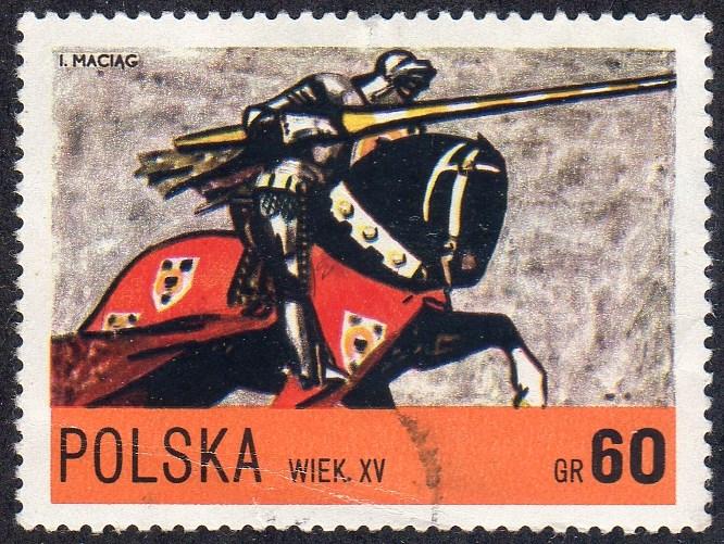 Poland 1948 - Cto - 60g 15th Century Knight of Ladsias Jagella (1972) (2)