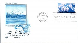 FDC 2001 SC #C137 Artcraft Cachet - Fairbanks AK - Single - J2980