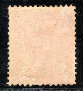 Australia VICTORIA QV Stamp Duty 4d Postal Fiscal Squared Circle YELLOW315