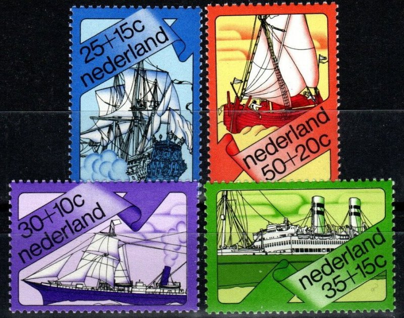 Netherlands #B493-6 MNH CV $3.20