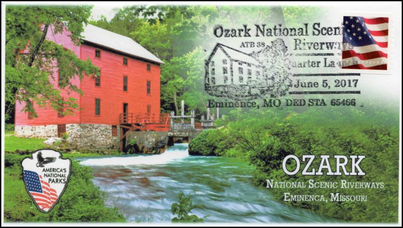 17-377, 2017, Ozark National Riverways, Eminice MO, Pictorial, Event Cover,