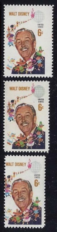 Walt Disney Numbers in Various Sizes