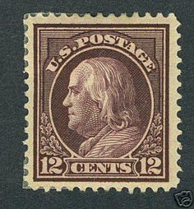 # 417 MH 12c Franklin  XF - 4851