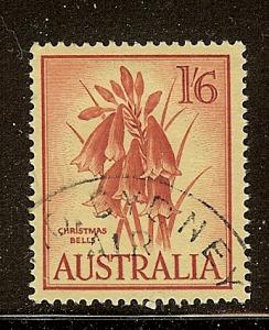 Australia, Scott #326, 1sh6p Christmas Bells, Used 