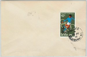 39864 ST VINCENT - POSTAL HISTORY - COVER: GALDER - FOOTBALL OLYMPICS-