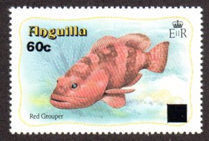 ANGUILLA 580 MNH BIN $.75 FISH