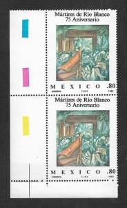 SE)1978 MEXICO  75th ANNIVERSARY OF THE MARTYRS OF RÍO BLANCO, 80C SCT 1264,
