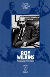 US 3501 Roy Wilkins Ceremony Program FDC