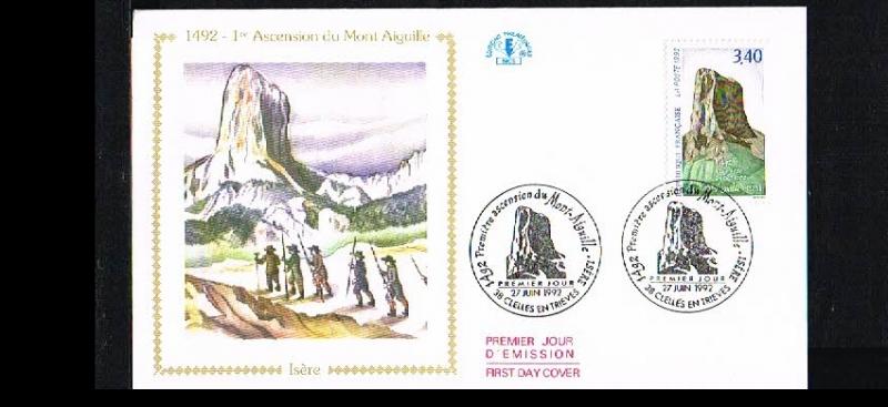 1992 - France FDC Mi. 2907 - Geology - Mountains - Mont Aiguille [JY059]